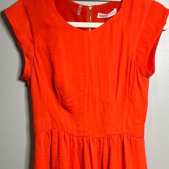 Rebecca Taylor Dresses & Skirts - Rebecca Taylor Easy dress Size 8 in Persimmon
